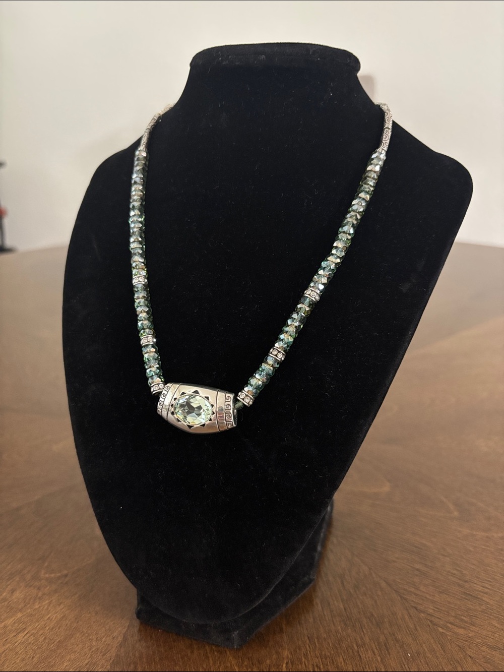 Brighton Clarita Gem Green Beaded
Pendant Necklace - Picture 2 of 9